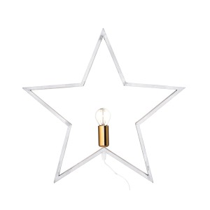 Dekoracija žvaigždė su LED lempute 4,5 V Finnlumor 322185