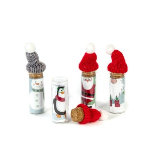 Dėžutė smulkioms dovanoms pakuoti Christmas friends (mix) 55180 KLD