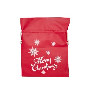Dovanų maišelis raudonos spalvos Merry Christmas 50x40 cm 69476 KLD