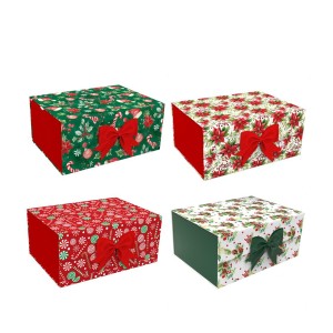 Dėžutė dovanoms kartoninė 28.2x20.2x9.2 cm (mix 4) 8445393503134 kld