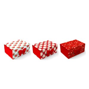 Dėžutė dovanoms pakuoti 28.2x20.2x9.2 cm (mix 3) 8445393674582 KLD