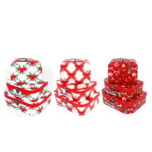 Dėžutės dovanoms pakuoti 3 vnt. 30x21x9.6 cm (mix 3) 8445393674490 KLD