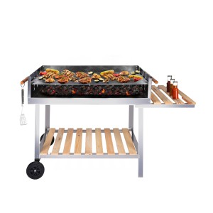Grilis BBQ nešiojamas 145x62x91 cm 871125286634