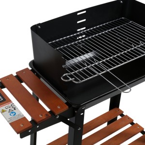 Kepsninė su medine lentyna 83x41x85 99907 LUND