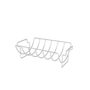 Stovas šonkauliams kepti kepsninėje 38x25,5x13 cm nerūd. plienas Mustang 604028