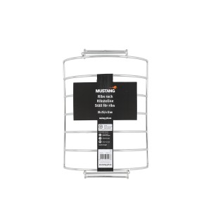 Stovas šonkauliams kepti kepsninėje 38x25,5x13 cm nerūd. plienas Mustang 604028