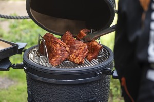 Stovas šonkauliams kepti kepsninėje 38x25,5x13 cm nerūd. plienas Mustang 604028