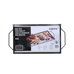 Grotelės padėklas kepimui grilui 40x22 cm BBQ ALPINA 871125229065
