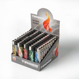 Žiebtuvėlis dujinis 82x23x6 mm AUTOMOBILIAI TIROSS TS1071-3