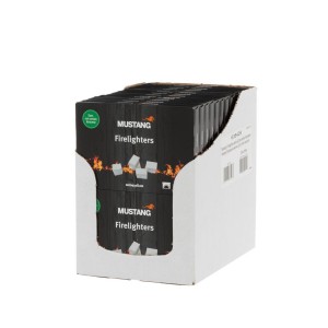 Įdegtukai ugnies balti 32 vnt be žibalo, bekvapiai MUSTANG 638428