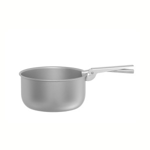 Turistinių indų rinkinys (2vnt keptuv. 2vnt puodų, virdulys, priedai) 609990