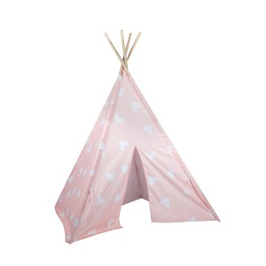 Palapinė kūginė vaikiška žaidimams 120x120x150cm EddyToys 871125215004