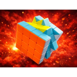 Rubiko kubas 4x4, 6x6x6 cm 18329