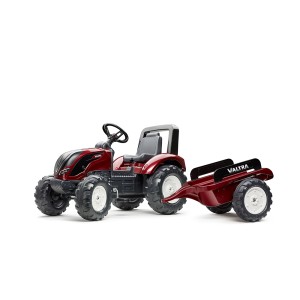 Vaikiškas traktorius su pedalais, priekaba 162x58x66 cm (max 50 kg, 3-7 m) Falk