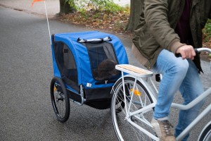 Priekaba gyvūnams vežti prie dviračio iki 40 kg Bicycle Gear 871125219103