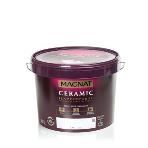 Emulsija MAGNAT Ceramic C45 atspari dėmėms, plaunama, valoma 10 l Balta