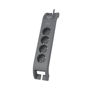 Ilgintuvas elektros 2 m 4 lizdų su įžem. Philips 871258157529