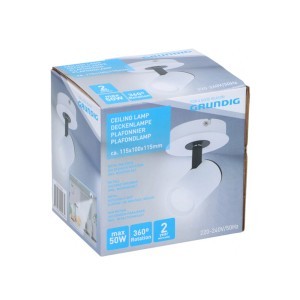 Šviestuvas lubinis 50W 1xGU10 GRUNDIG 871125209993