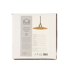 Šviestuvas pakabinamas metalinis D22 cm, laido ilgis 120 cm E27 Fanni K 627403