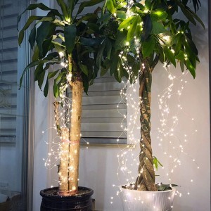 Girlianda sodo su saulės baterija 9,9+1,5 m 100LED SOL0067