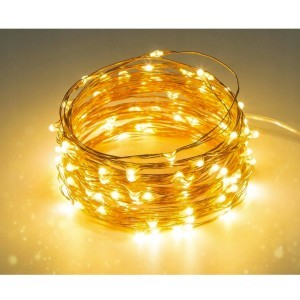 Girlianda sodo su saulės baterija 9,9+1,5 m 100LED SOL0067