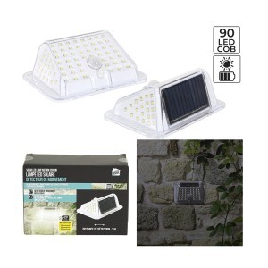 Šviestuvas sodo su saulės baterija 90LED 10x14,3x5,5 cm LAO0193