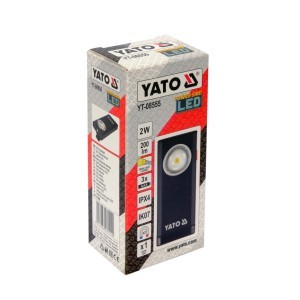 Lempa magnetinė 2W 200lm su kabliu YT-08555 YATO