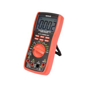 Testeris elektros skaitmeninis daugiafunkcinis 9 V TRUE RMS  YT-73085 YATO