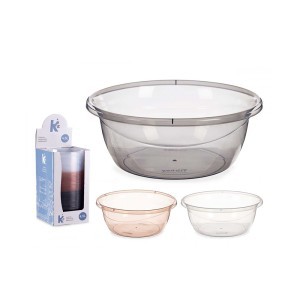 Dubuo plastikinis skaidrus  4,5 l D28 cm Better Clean 82086
