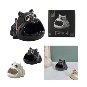 Peleninė keramikinė Buldogas 8,5x13,5x3,5 Home Deco TB1114