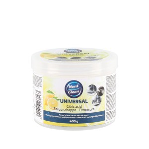 Citrinų rūgštis kalkėms valyti 400 g milteliai Nord Clean 626816
