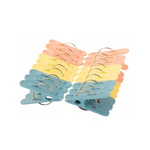 Segtukai skalbiniams plastikiniai 18 vnt. 6.5 cm 1.5 cm 27326
