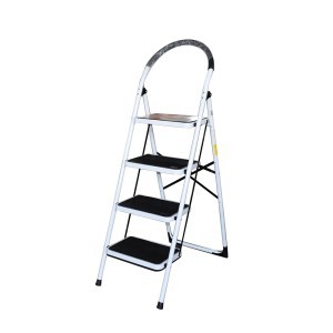 Kopėčios 4 laiptelių su lenkta atrama 150 kg 1559504-1 AP-1104AR (4) canc