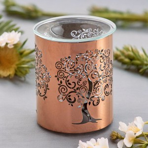 Eterinių aliejų šildytuvas varip spl. metalinis 9x9x10.5 cm Zen Arome