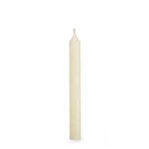Žvakės 8 vnt D2xH20 cm kreminės spalvos Acorde 92410