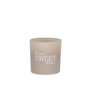 Žvakė stikliniame indelyje 300 g D10xH10 cm kvepianti Home sweet home 600878