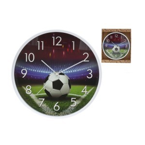 Laikrodis sieninis 30 cm Futbolo kamuolys 8445393406497