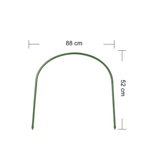 Lankas lysvei dengtas plastiku 11 mm 52x88 cm Gardenita (50)