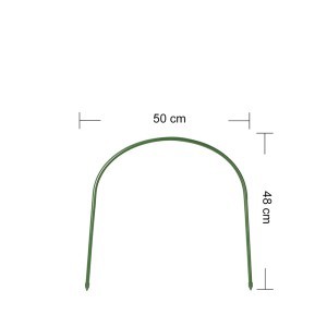 Lankas lysvei dengtas plastiku  8 mm 48x50 cm Gardenita (100)