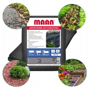 Agrodanga juoda (mulčiavimui) 50g/m2 1,1x5 m 8367 MAAN