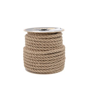 Virvė džutinė pinta ritėje 20 mm 50 m 69566 VOREL