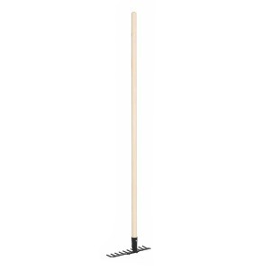 Grėblys 16 dantų buko kotas 130 cm GT16/o Lenkija (5)
