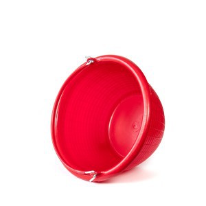 Kibiras plastikinis su metaline rankena 20 l D44xH23 cm 40300 Italija STEFANPLAS