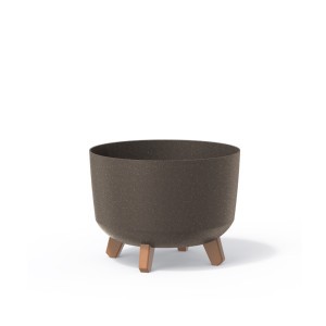 Vazonas GRACIA ECO WOOD STANDARD  9,8 L D290xH220 mm kavos sp. Prosperplast