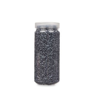 Dekoratyviniai akmenys 700 g (2-5 mm) juodos spalvos Giftdecor 92502