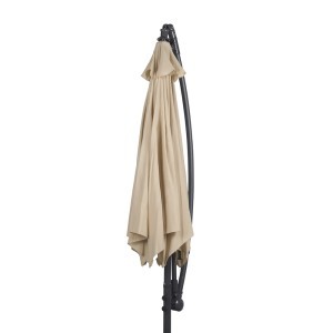 Skėtis lauko D300 cm H245 cm kremės sp. LIFETIME GARDEN 871125239749