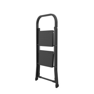 Kopėčios 2 laiptelių Minifero PRO juoda sp. (150 kg) DRABEST ST-MF2