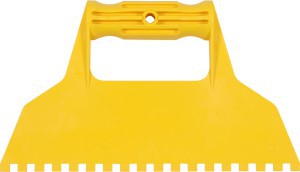 Glaistyklė plastikinė 225 mm dantyta 6x6 mm 05972 Vorel