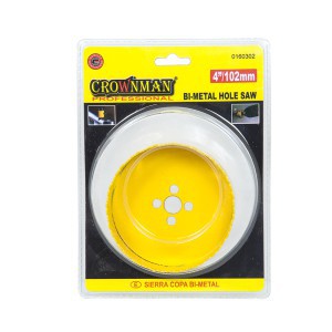 Grąžtas metalui karūninis Bi-Metal 102 mm 0160302 0814302 Crownman (6)