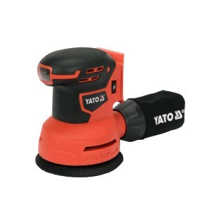 Šlifuoklis akumuliatorinis ekscentrinis 18V b/a 125 mm YT-82753 YATO SYS18V